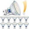Unikcst Lampadina GU10 LED Dimmerabile 10W Lampadine Equivalente alogeno 100W Lampadine Alogene Luminose 1050Lumen 4500K