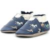 Robeez Ragazzo Crazy Zebra Pantofole, Blu, 25/26 EU