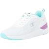 Champion Athletic-Bold 3 W, Sneakers Donna, Bianco/Violeta (WW006), 42.5 EU