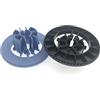 OKLILI 1SET X C7769-40169 C7769-40153 Mandrino Hub Blu + Nero Compatibile con HP Designjet 500 500ps 510 800 800ps 820 1050c 1055 70 90 100 111 120 130