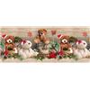 BIANCHERIAWEB Tappeto Natale Passatoia Cucina Antiscivolo Sottolavello Digitale Teddy Noel 50x400 Teddy Noel