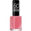 Rimmel London 60 Seconds Super Shine smalto ad asciugatura rapida 8 ml Tonalità 405 rose libertine