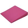 Theraline Cuneo in schiuma di qualità, cuscino ortopedico, cuscino ergonomico, cuscino a cuneo per casa e sedia da ufficio, ca. 38 x 38 cm, rivestimento in cotone rosa traspirante