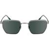 Lacoste Occhiali da sole da uomo L260S, colore canna di fucile scuro opaco, taglia unica, Grigio canna di fucile scuro opaco, Taglia unica