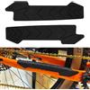 CYSKY 2 Pezzi Paracatena per MTB Adesivi in Silicone, Protezione per Telaio della Bicicletta, Supporto di Colla 3M Ben Appiccicoso, Durevole, Leggero
