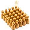 Waldfelsen® Halmakegel: 30 coni in legno di faggio come materiale bianco o accessori