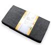 SpazioTessile - Granfoulard Copridivano Telo Copritutto Cotone 50% Poliestere 50% Made in Italy, Telo Arredo Copritutto Tinta Unita, Perfetto per Coprire Divani, Poltrone, Letti (240x280, Piombo)