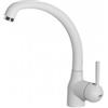 Elleci PRONTA CONSEGNA - SPEDIZIONE IMMEDIATA Elleci MGKPO68 Miscelatore monocomando Cucina con canna girevole Po finitura Granitek Matt Bianco 68