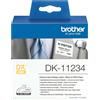 BROTHER Etichette Brother Nero su bianco DK-11234
