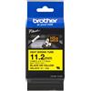 BROTHER Nastro Brother Nero su giallo HSe-631E