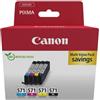 CANON Multipack Canon nero / ciano / magenta / giallo CLI-571 0386C008