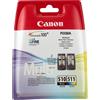 CANON Multipack Canon nero / differenti colori PG-510+CL-511 2970B010