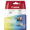 CANON Multipack Canon nero / differenti colori PG-540+CL-541