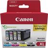 CANON Multipack Canon nero / ciano / magenta / giallo PGI-1500 XL 9182B010 3935 pagine