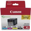 CANON Multipack Canon nero / ciano / magenta / giallo PGI-2500 XL 9254B010 7070 pagine