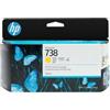HP Cartuccia HP d'inchiostro giallo 498N7A 738 130ml