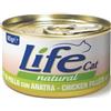 LifeCat Natural per Gatto in Scatoletta da 85 gr