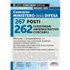Edizioni Simone Concorso Ministero della Difesa - 267 posti - 262 Funzionari amministrativo-contabili - Manuale di preparazione con software per la simulazione della prova