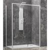 Karag Box Doccia Profili Bianchi Scorrevole 6mm Anticalcare H200
