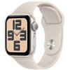 Apple Smartwatch Apple Watch SE GPS 44mm Cassa in alluminio con cinturino sportivo S/M Galassia [MRE43QL/A]