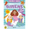 Giunti Psychometrics Colora e gioca con le sirene. Ediz. a colori. Con Adesivi
