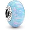 PANDORA Ciondolo Moments in argento Sterling con opale creato in laboratorio