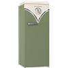 Gorenje Retro Collection OBRB 615 DOL Retro - Frigorifero congelatore / 152,5 cm/FrostLess/Raffreddamento veloce/FreshZone/FastFreeze/Frigorifero 225 l/congelatore 22 l/EEK D/oliva