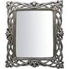 Biscottini Specchio da parete L31,5xPR2,5xH36,5 - Specchio bagno - Specchio decorazioni casa - Arredamento casa - Decorazioni camera da letto shabby