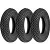 ECOVELO 3 GOMME COPERTONI UNION 3.00-10 PNEUMATICI COMPATIBILI CON VESPA D'EPOCA 50 SPECIAL XL Rush 50 PK XL2 HP