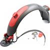 myBESTscooter - Parafango Posteriore in Metallo per Monopattino Elettrico Xiaomi M365 1S Essential PRO 2 Mi3
