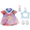 Baby Annabell Camicia da notte Sweet Dreams 709580 - Camicia da notte 2 in 1 con pantofole e acchiappasogni per bambole di 43 cm - Per bambini dai 3 anni in su