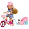 Smoby Toys 105730783 - Evi Love Bambola Giro In Bici, Modelli Assortiti