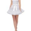Aprildress Gonna Corta Donna Sottogonna Soffice per Costumi da Cosplay IT-PPT625