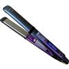LISSARA - Piastra lisciante professionale - Piastre in Nano Titanio e galleggianti - Rilevatore di umidità - 230°C - Speciale lisciante brasiliano (Classic Evolv Nero)