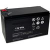 ANFEL Batteria Ermetica al Piombo 12 V Capacità 9 Ah, per UPS, Sistemi di Videosorveglianza e Allarme, Attacco Faston 6.3 mm, Dimensioni 15.1 x 9.4 x 6.5 cm