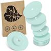 MySweetStitch - 10 x FreeStyle Libre 1 & 2 cerotti sensore, Overpatch rotondo Ø 65mm, con foro di ventilazione, cerotto impermeabile, traspirante, Menta