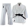 Malino tuta di karate professionale uniforme per uomini cotone 14oz entrambi i lati spazzolati pantaloni singoli bianca taglia 170