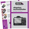 dipos I Pellicola Protettiva compatibile con Sony Alpha 7R III Pellicola di Protezione cristallo