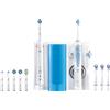 ▷ Oral-B Oral Center Spazzolino Elettrico Smart 5000 e Idropulsore Oxyjet  con 4 Testine Oxyjet + 6 Testine Di Ricambio