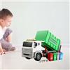 Giocattolo per camion della spazzatura da 13 pollici per bambini con 4 lattine