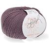 ggh Merino Soft | 100% Lana Merino - Superwash | 50g di Lana per Lavorare a Maglia o all'Uncinetto | Colore 139 - Malva