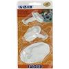 PME PAW203 - Set di 3 stampini a forma di zampa, in plastica