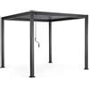 BIZZOTTO PERGOLA OCEAN 3X3 ANTRACITE 0795771 BIZZOTTO