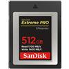 SanDisk SanDisk Extreme Pro - Scheda di memoria flash - 512 GB - CFexpress SDCFE-512G-GN4NN