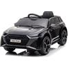 Mondial Toys Auto Elettrica Macchina per Bambini 12V Audi RS 6 con Sedile Pelle e Telecomando