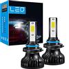 ELLENNE 2X LAMPADINE HB4 9006 LED 6000K BIANCO AZZURRO 9.600 LUMEN 55W S7