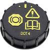 Create idea Tappo per liquido freni auto compatibile con Ford Focus Mondeo Cmax Smax