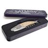 Balvi Cavatappi Wild Salmon apribottiglie e coltellino di Metallo Acciaio/Legno 26785
