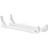 SMJ sport SMJ - 1 paio di protezioni universali per pattini da ghiaccio e hockey su ghiaccio, in plastica, colore: bianco