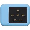 Gugxiom Lettore MP3 Impermeabile per Nuoto con Clip, Lettore Musicale Impermeabile IPX8 con Bluetooth e Cuffie Subacquee, Nuoto MP3 Sott'acqua 5 Metri (Blu)